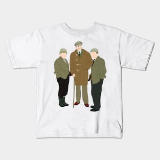 Compo, Clegg and Foggy, Last of the Summer Wine Kids T-Shirt